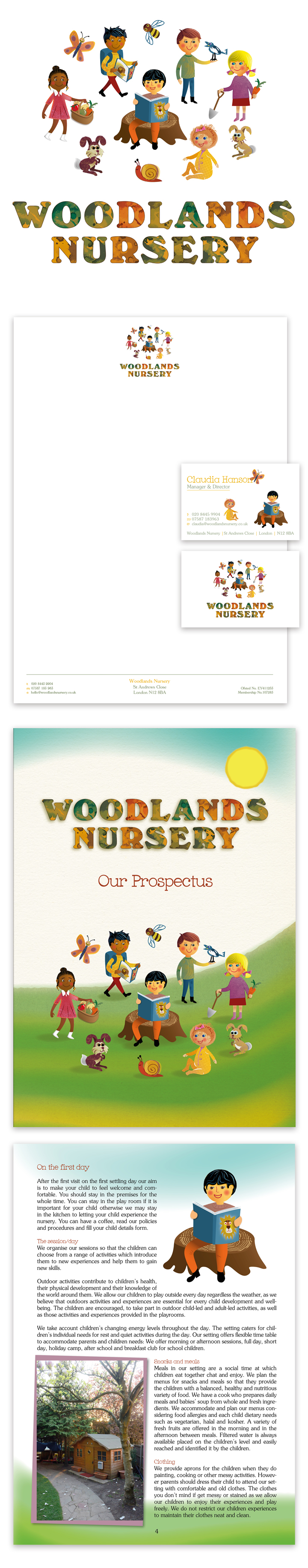 Woodlands Nursery Logo London